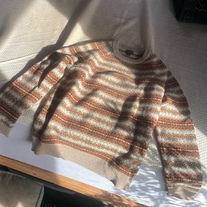 J. Crew Fair Isle 100% Wool Men’s Sweater Small